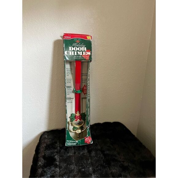 Vintage Noma Holiday Door Chimes Wreath Holderin Box